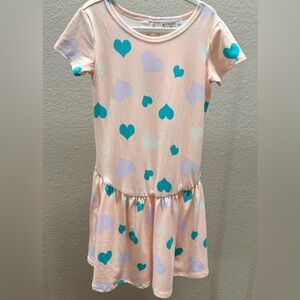 SOLD Dot Dot Smile Heart Patterned Dress